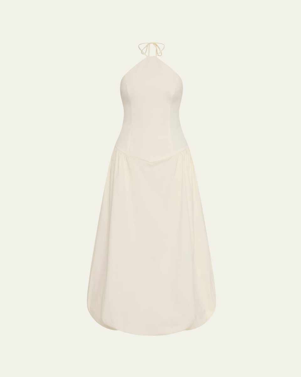 Florent Drop-Waist Bubble Gown